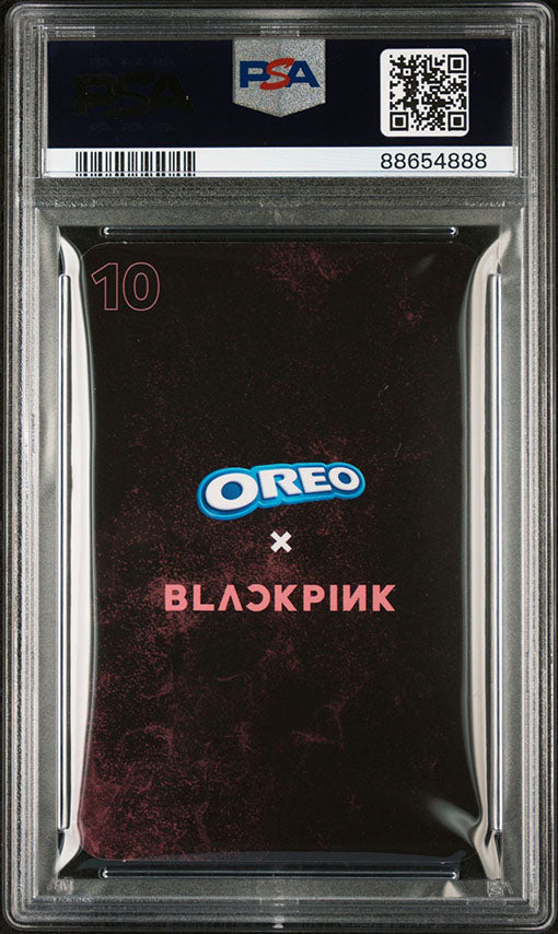 2023 OREO X BLACKPINK #10 BLACKPINK GROUP PHOTOCARD GEM MINT PSA 10