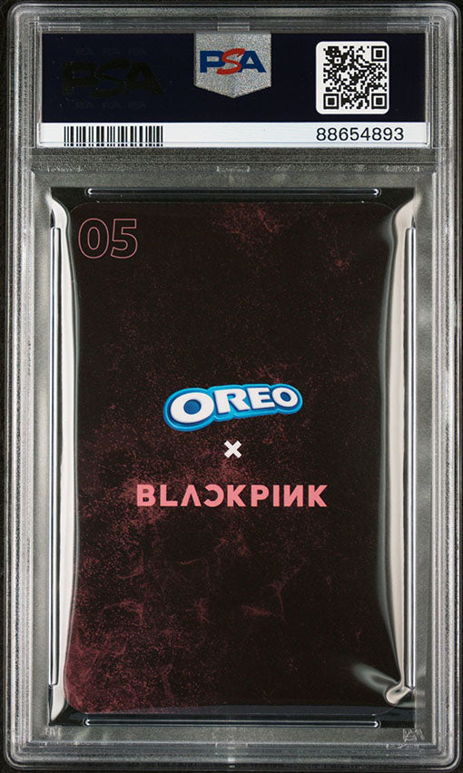 ~SPECIAL OFFER ~ 2023 OREO X BLACKPINK #05 BLACKPINK GROUP PHOTOCARD GEM MINT PSA 10