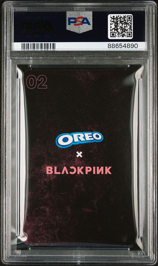 2023 OREO X BLACKPINK #02 JENNIE PHOTOCARD GEM MINT PSA 10