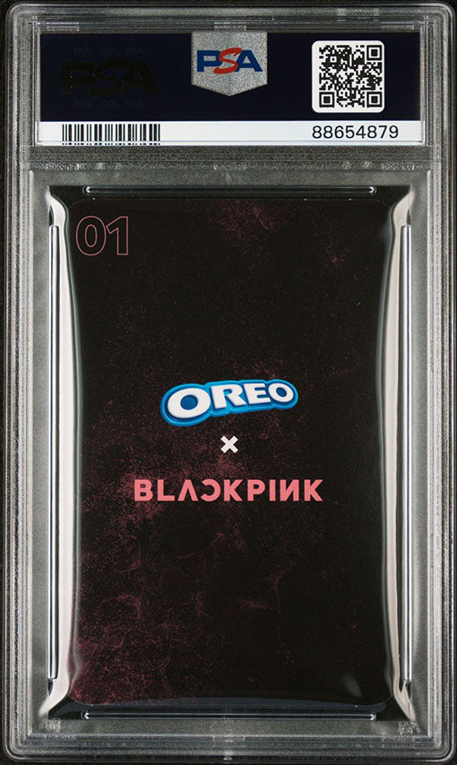 2023 OREO X BLACKPINK #01 JISOO PHOTOCARD GEM MINT PSA 10