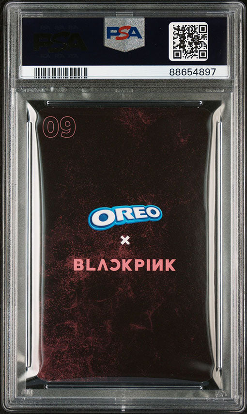 2023 OREO X BLACKPINK #09 ROSE PHOTOCARD MINT PSA 9