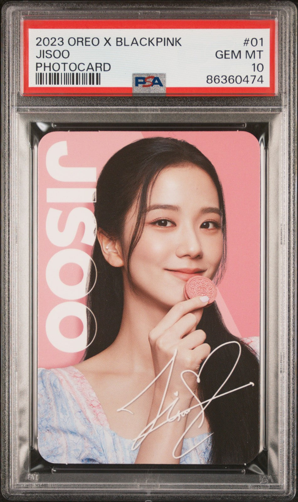 2023 OREO X BLACKPINK PHOTOCARDS COMPLETE SET ALL GEM MINT PSA 10