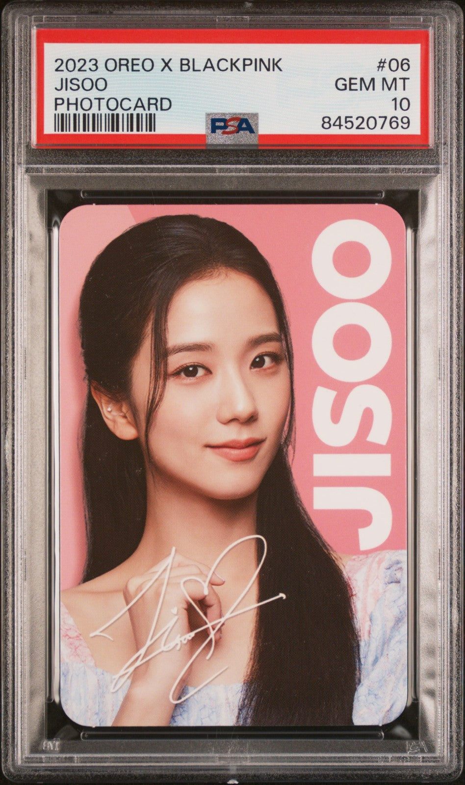 2023 OREO X BLACKPINK PHOTOCARDS COMPLETE SET ALL GEM MINT PSA 10