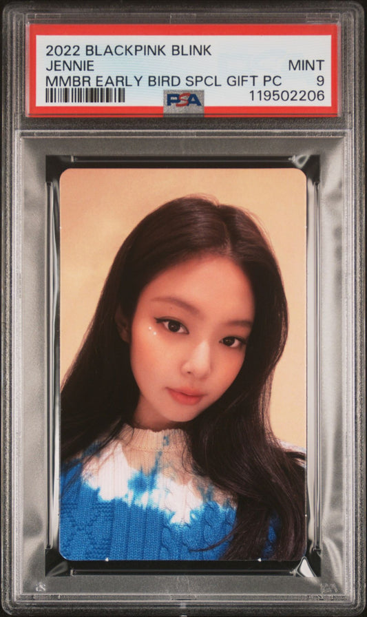 JENNIE AND LISA 2022 BLACKPINK BLINK MEMBERSHIP EARLY BIRD SPECIAL GIFT PHOTOCARDS
