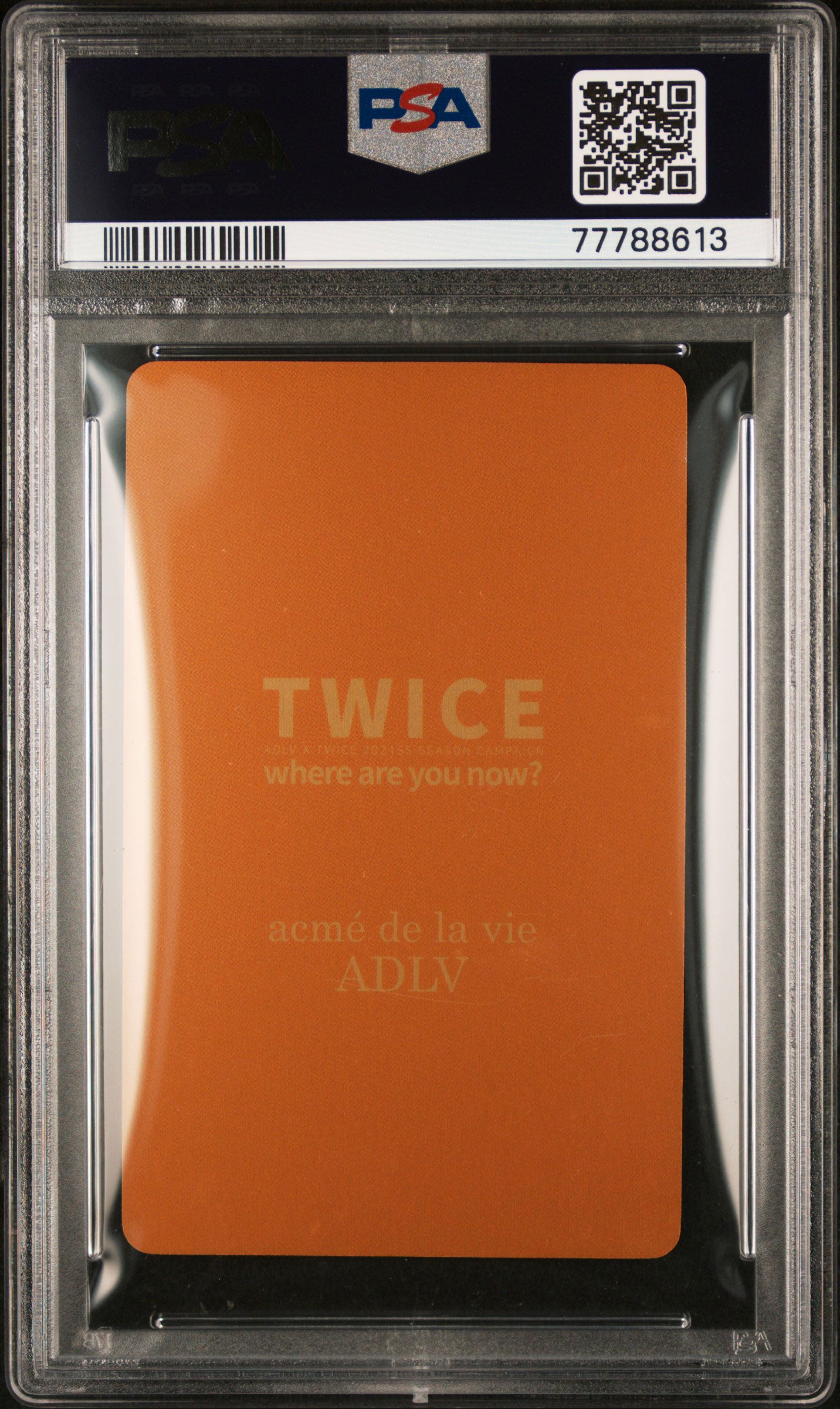 SANA GOLD EDITION 2021 ACME DE LA VIE ADLV X TWICE EVENT 2 PURCHASE BONUS SNAPCARD GEM MINT PSA 9