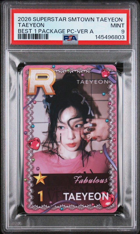 TAEYEON 2026 SUPERSTAR SMTOWN TAEYEON BEST 1 PACKAGE PHOTOCARD VERSION A