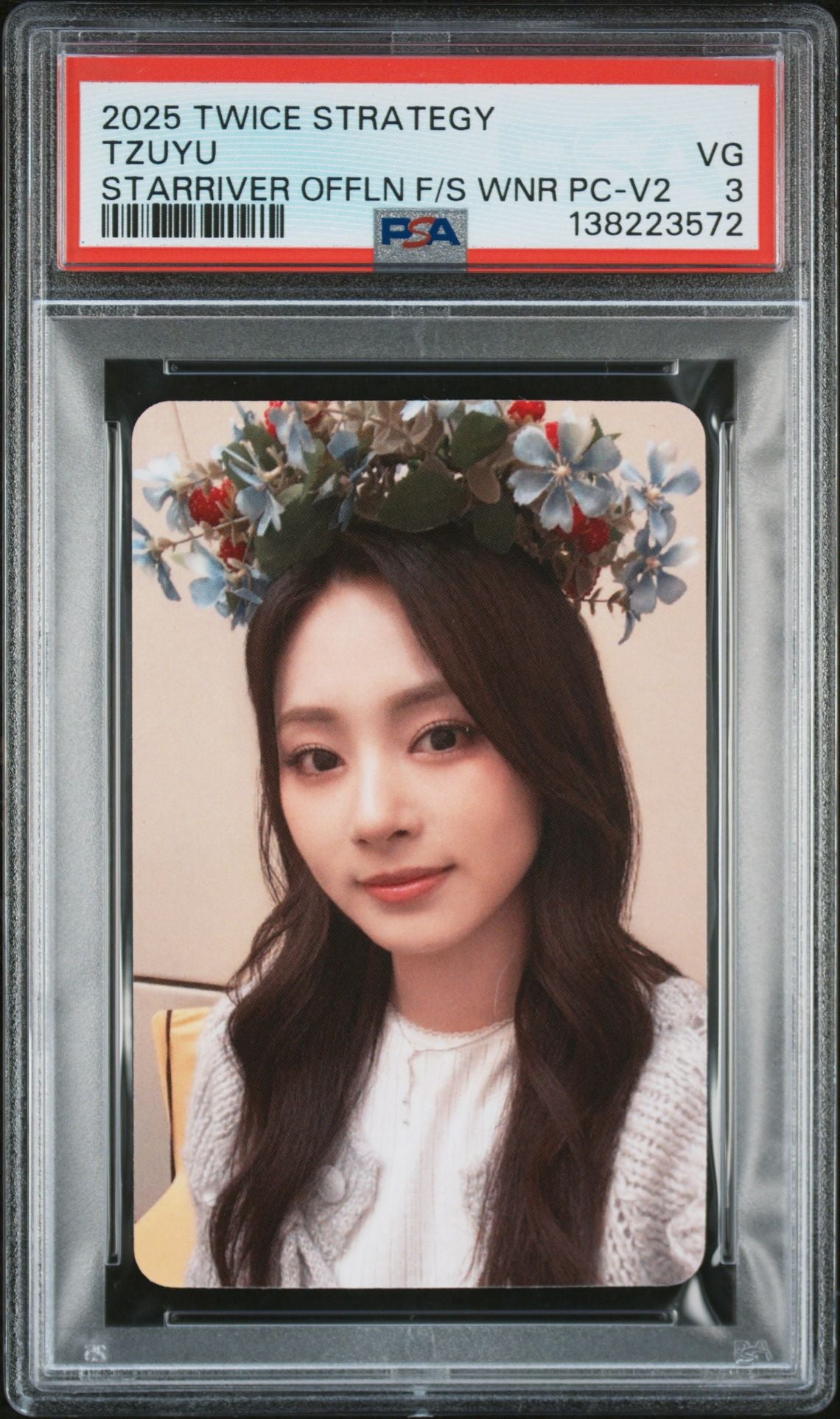 TWICE 2025 14TH MINI ALBUM STRATEGY STARRIVER OFFLINE FANSIGN WINNER BONUS SELFIE PHOTOCARDS VERSION 1  (COMPLETE VERSION 1) + TZUYU VERSION 2