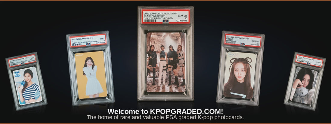 KPOP Graded - Your One Stop for Getting Your K-pop Cards PSA   KPOPGRADED.COM